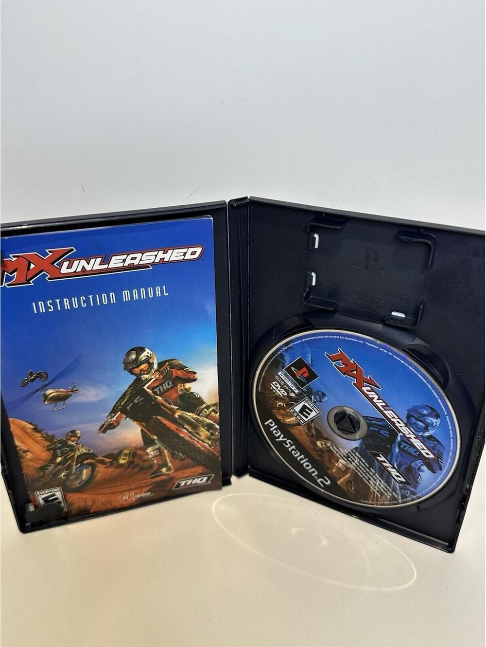 MX Unleashed (PlayStation 2 PS2) Black Label CIB COMPLETE & TESTED - Picture 3 of 3